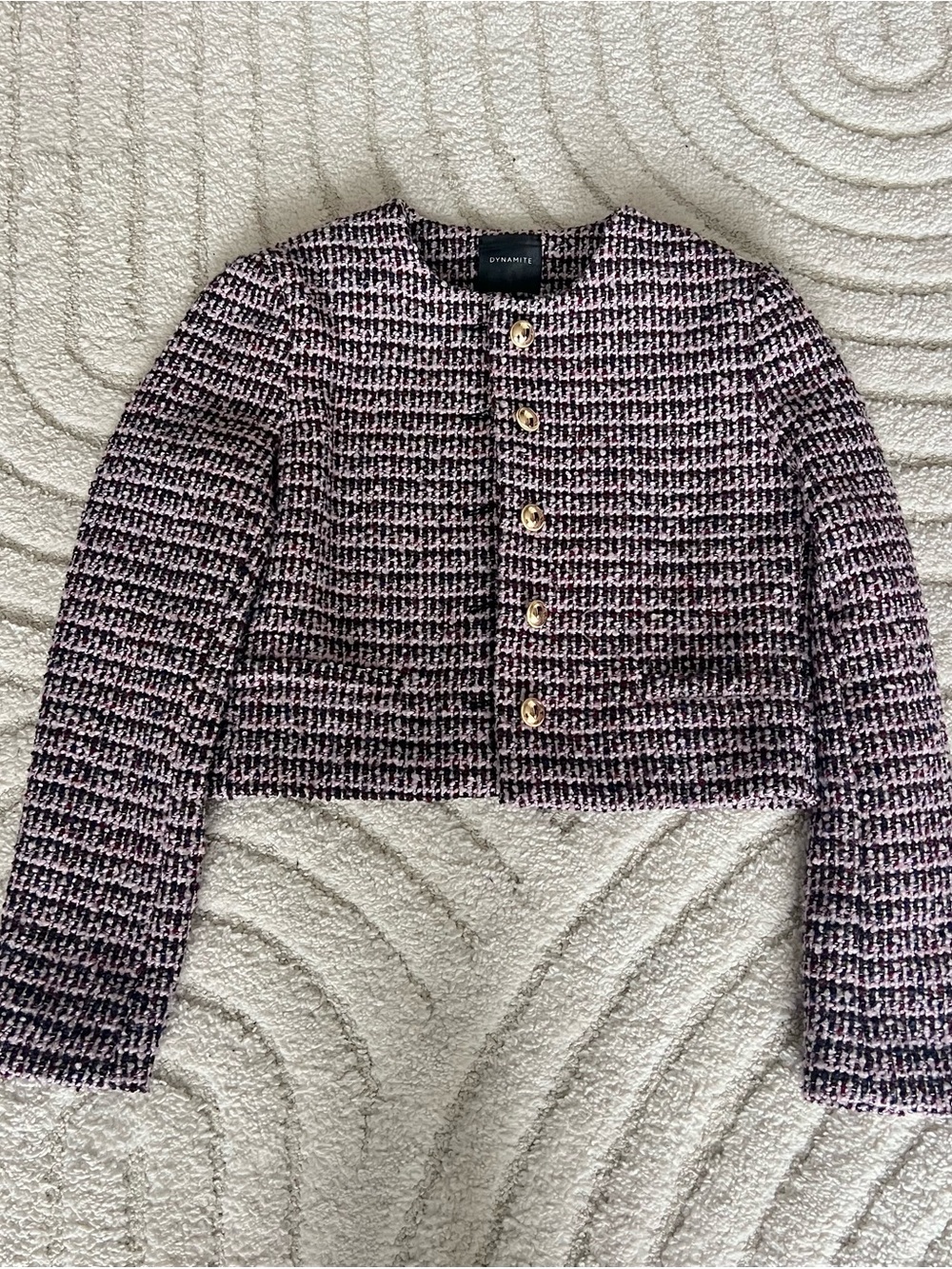 Dynamite | Margaux Tweed Blazer